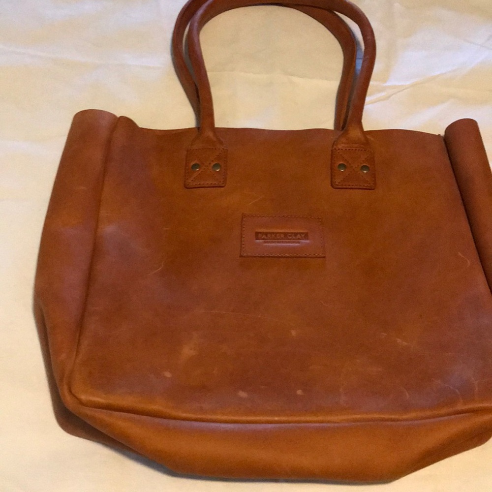 Parker clay tote large